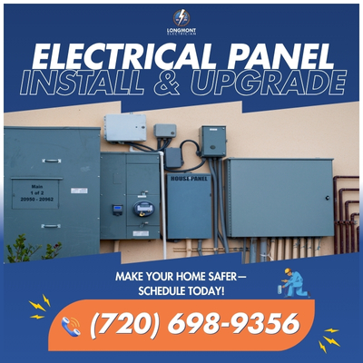 Electrical Panel Upgrades & Replacements in Longmont, CO