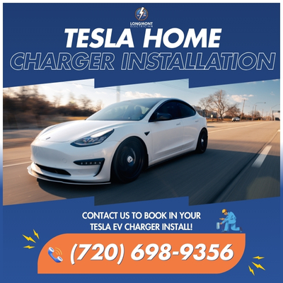 tesla home charger installation service